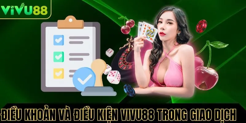 Điều kiện và điều khoản Vivu88 trong giao dịch