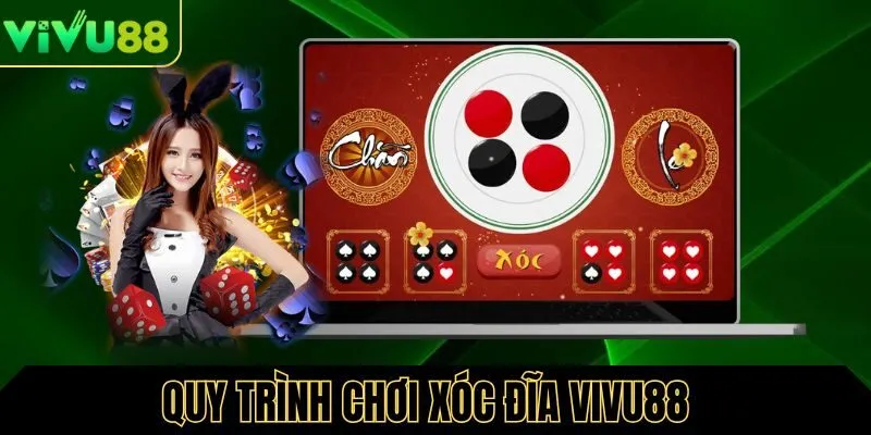 Quy trình tham gia chơi xóc đĩa Vivu88